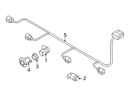 Audi 4M0-971-095-PA Harness 4M0-971-095-PA Audi Harness