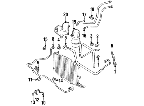 Audi 4A1-260-740-AC Line Audi 4A1-260-740-AC Line