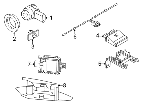 2Q0-907-686-D Audi Sensor