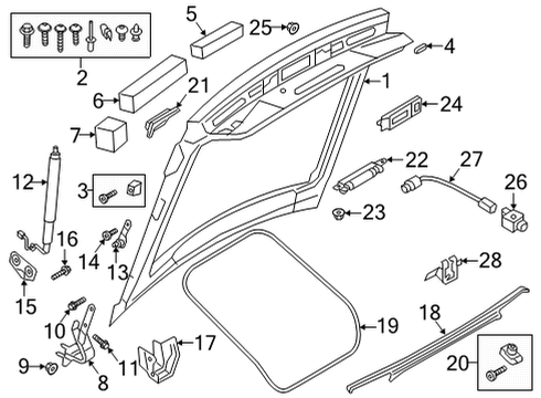 Audi 8E5-864-773 Sound Absorber Audi 8E5-864-773 Sound Absorber