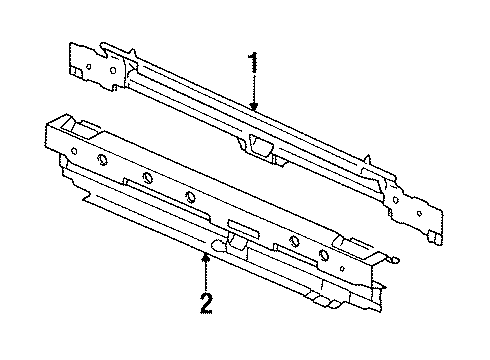 Audi 4A9-813-295 Rear Body Panel 4A9-813-295 Audi Rear Body Panel