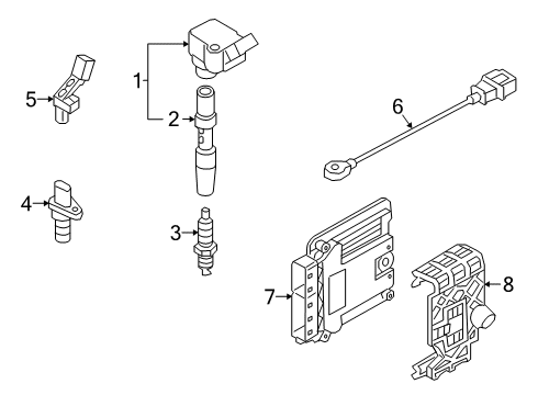 Audi 5QA-906-507-E Bracket Audi 5QA-906-507-E Bracket