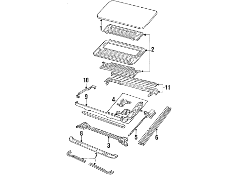 Audi 893-877-258-5XH Headliner 893-877-258-5XH Audi Headliner