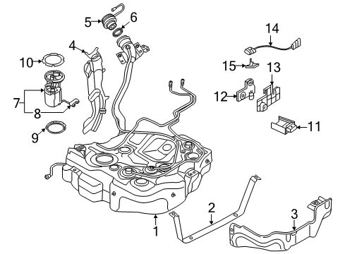 Audi 06G-127-028-H Fuel Pump 06G-127-028-H Audi Fuel Pump