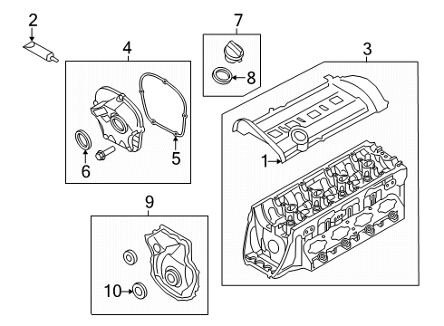 Audi 058-103-139 Cover Sleeve 058-103-139 Audi Cover Sleeve