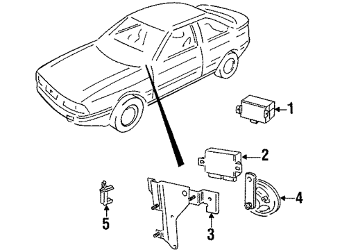 Audi 443-953-233-A Control Module Audi 443-953-233-A Control Module