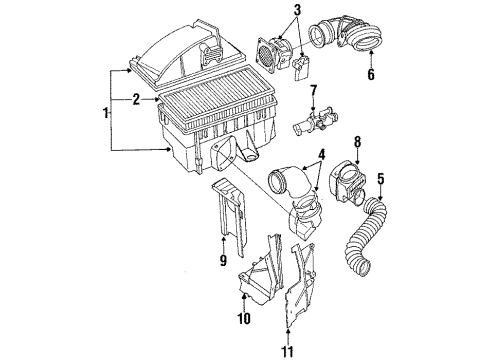 Audi 054-133-997 Hose 054-133-997 Audi Hose
