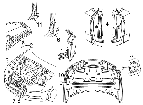 Audi 8W0-010-504-BD EMISSION Audi 8W0-010-504-BD EMISSION