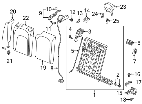 Audi 4KE-963-555-B Seat Heater Audi 4KE-963-555-B Seat Heater