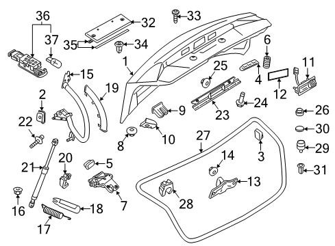 Audi 8T0-907-441-D Control Module 8T0-907-441-D Audi Control Module