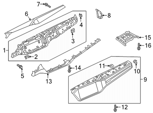 4K1-853-190-M-RE6 Audi Trim