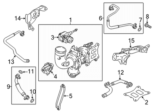 Audi 06N-145-735-A Oil Pipe