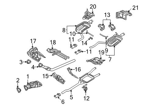 Audi 1K0-253-141-E Clamp Audi 1K0-253-141-E Clamp