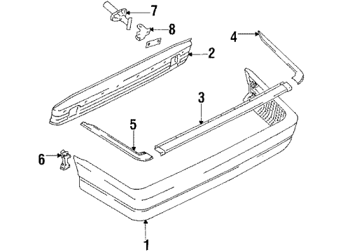 443-807-305-E-GRU Audi Bumper Cover