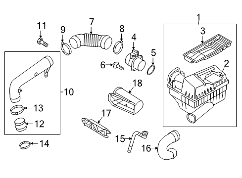 Audi 07L-907-386-B Map Sensor 07L-907-386-B Audi Map Sensor