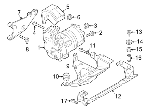 Audi 4KE-816-797-A Compressor Audi 4KE-816-797-A Compressor