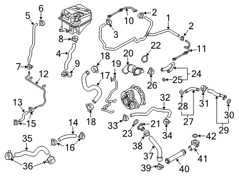 Audi 07L-121-131-P Adapter Audi 07L-121-131-P Adapter