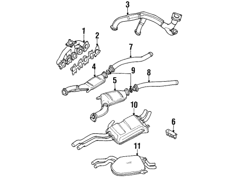 Audi 034-129-587-M Manifold Audi 034-129-587-M Manifold