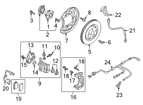 Audi 4M6-614-517-AP-BEF Modulator Valve Audi 4M6-614-517-AP-BEF Modulator Valve