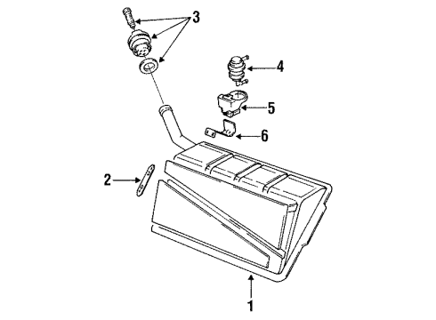 Audi 893-201-075-AM Fuel Tank Audi 893-201-075-AM Fuel Tank