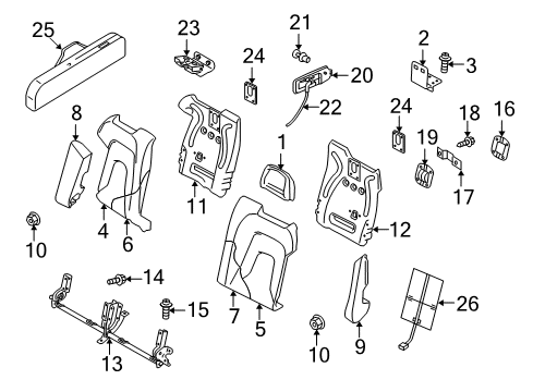 Audi 8K0-885-250-A-Z62 Trim 8K0-885-250-A-Z62 Audi Trim