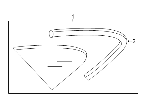 Audi 8W8-845-297-M-NVB Side Window Audi 8W8-845-297-M-NVB Side Window