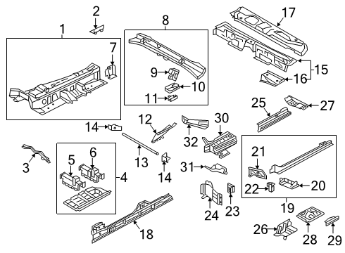 N-106-534-01 Audi Front Plate Bolt