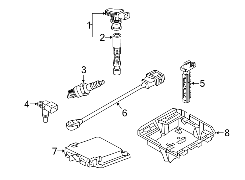 Audi 4M0-906-259-Q-4M0 Control Unit 4M0-906-259-Q-4M0 Audi Control Unit