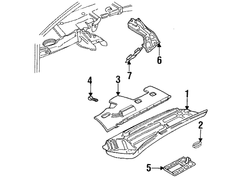 893-880-476 Audi Support Bracket