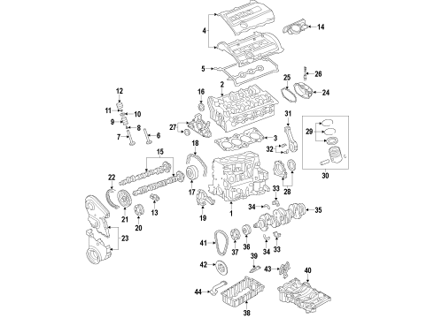 06D-103-295-P Audi Oil Pump