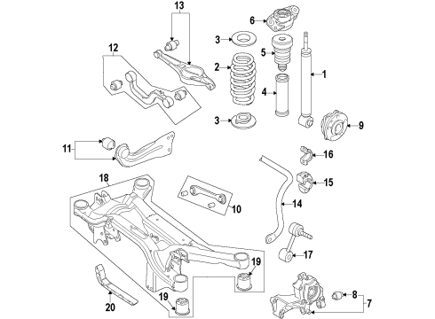 Audi 8J0-907-376-F Control Module 8J0-907-376-F Audi Control Module