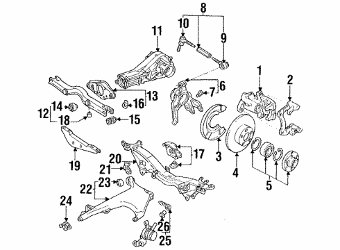 Audi 4A0-927-807-E Rear Speed Sensor Audi 4A0-927-807-E Rear Speed Sensor