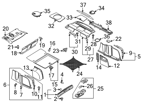 Audi 4E0-898-331-6PS Blind Cap Audi 4E0-898-331-6PS Blind Cap