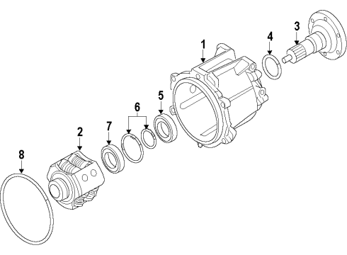 Audi 01V-409-144 Bearing 01V-409-144 Audi Bearing