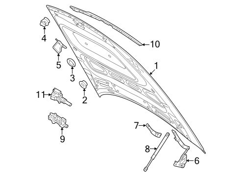 Audi N-108-387-01 Latch Screw Audi N-108-387-01 Latch Screw