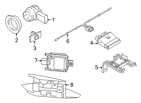 Audi 8Y5-971-104-BG Harness 8Y5-971-104-BG Audi Harness