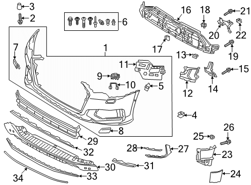 4K0-807-233-G Audi Plate