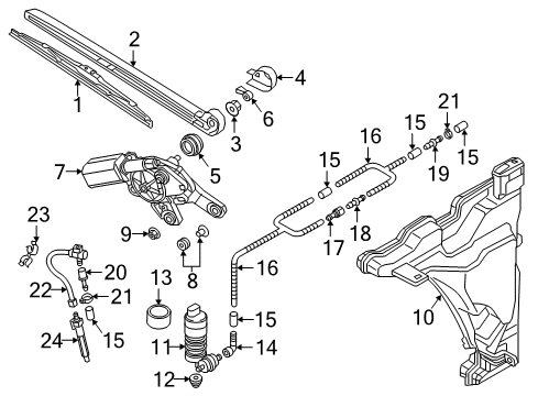 Audi 8W9-955-934-A Tube