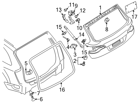 Audi 4L0-827-852-C Pulldown Motor Audi 4L0-827-852-C Pulldown Motor