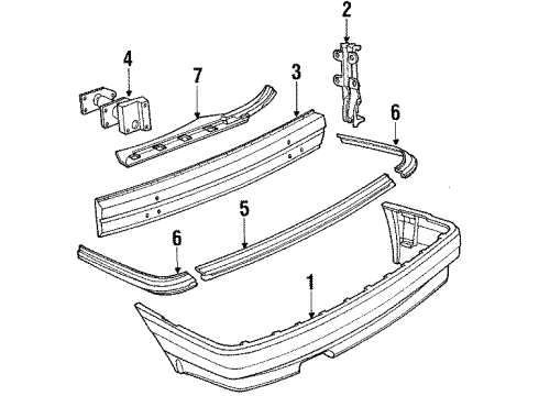 Audi 893-807-305-D-GRU Bumper Cover Audi 893-807-305-D-GRU Bumper Cover