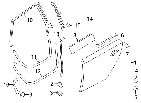 Audi 4G8-098-619-B Att.Set 4G8-098-619-B Audi Att.Set