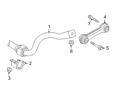Audi 4M0-411-336-F Clip Audi 4M0-411-336-F Clip