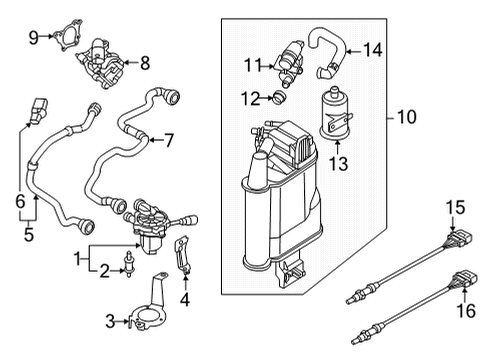 Audi 06N-907-386 Air Intake Temperature Sensor Audi 06N-907-386 Air Intake Temperature Sensor