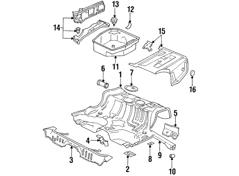 Audi 443-803-540-B Rod