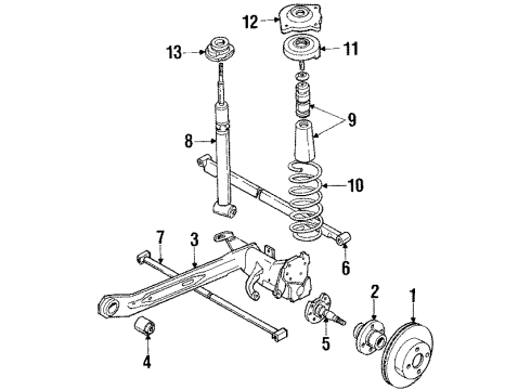 Audi 447-511-115-952 Spring Insulator Audi 447-511-115-952 Spring Insulator