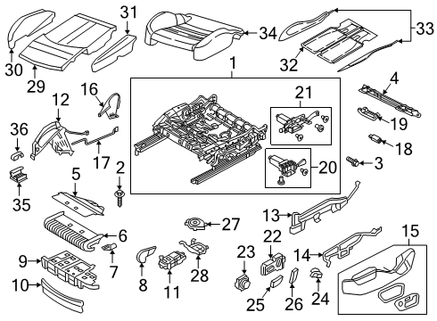 Audi 4M0-959-339-026 Occupant Sensor Audi 4M0-959-339-026 Occupant Sensor