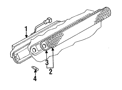 Audi 8G0-945-139 Gasket Audi 8G0-945-139 Gasket