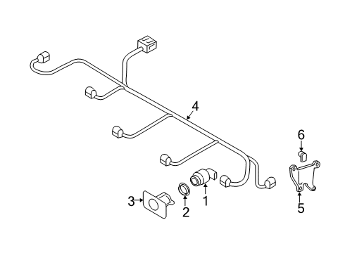 4K8-971-095-S Audi Harness