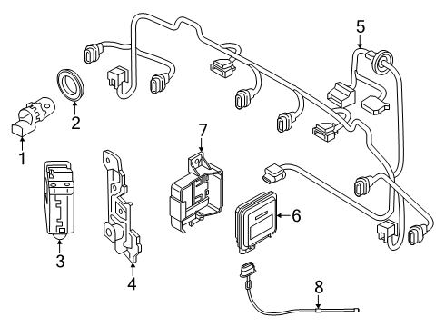 80F-919-289-A Audi Mount Bracket