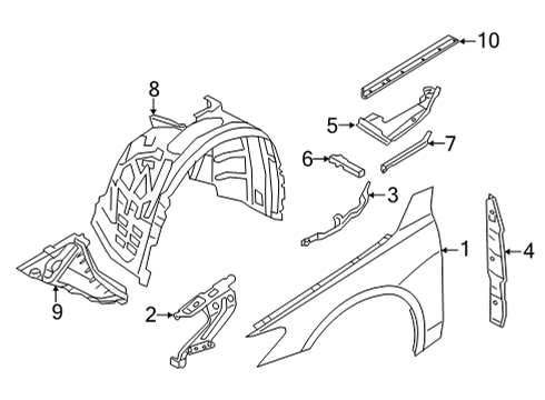Audi 4K8-821-215 Adapter Audi 4K8-821-215 Adapter